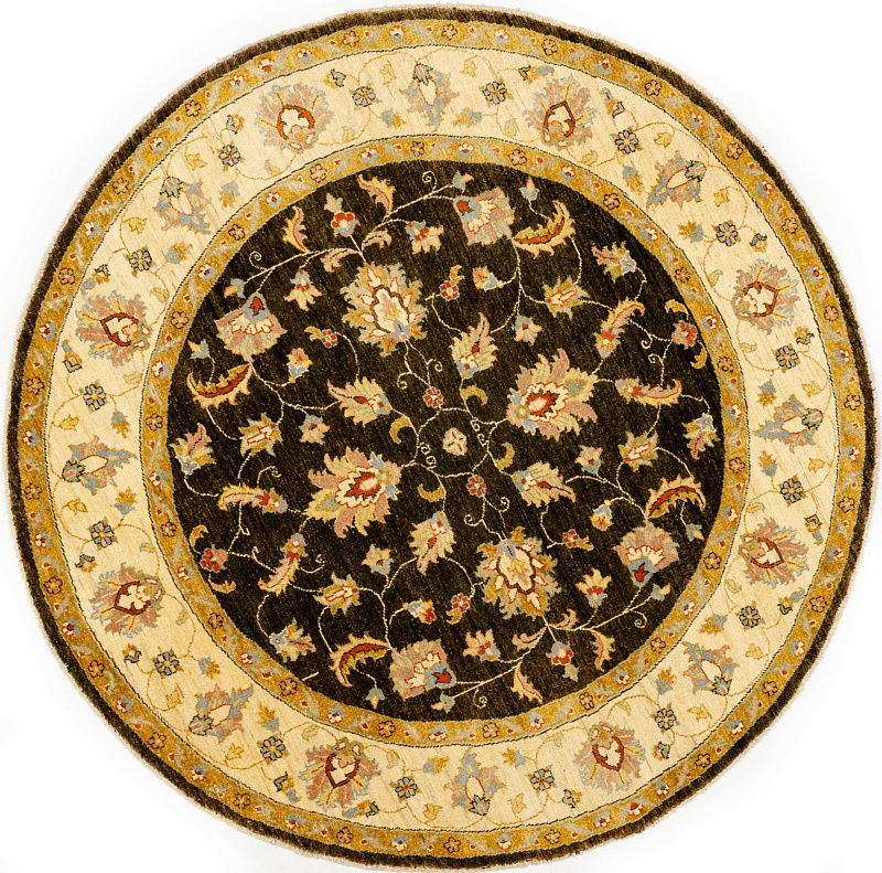Индийский ковёр из шерсти (14-3117/205x204)