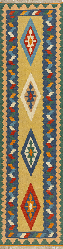 Иранский ковёр из шерсти  (17-01280047716/251x66)