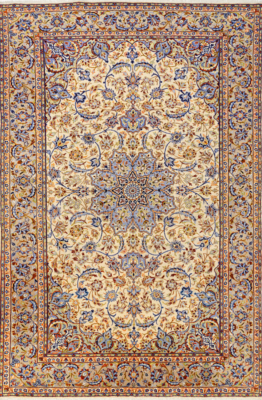 Иранский ковёр из шерсти (00-1162/360x242)
