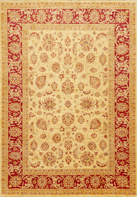 Индийский ковёр из шерсти (14-3048/284x202)