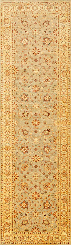 Индийский ковёр из шерсти (14-3063/413x121)
