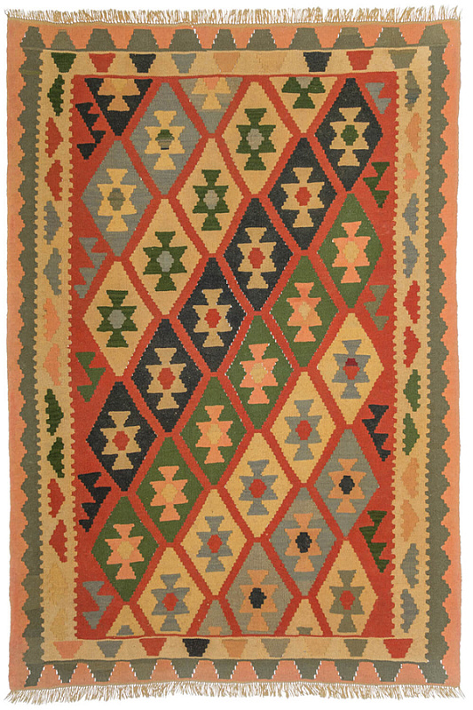 Иранский ковёр из шерсти  (17-01274053516/225x147)