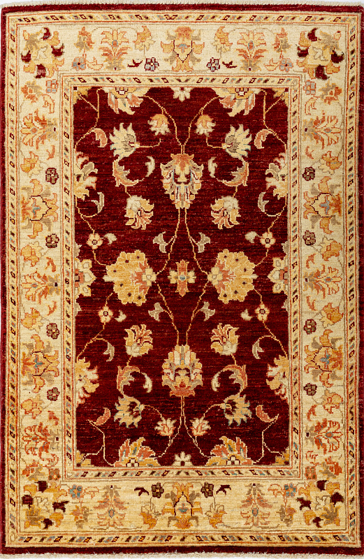 Индийский ковёр из шерсти (14-3163/132x88)
